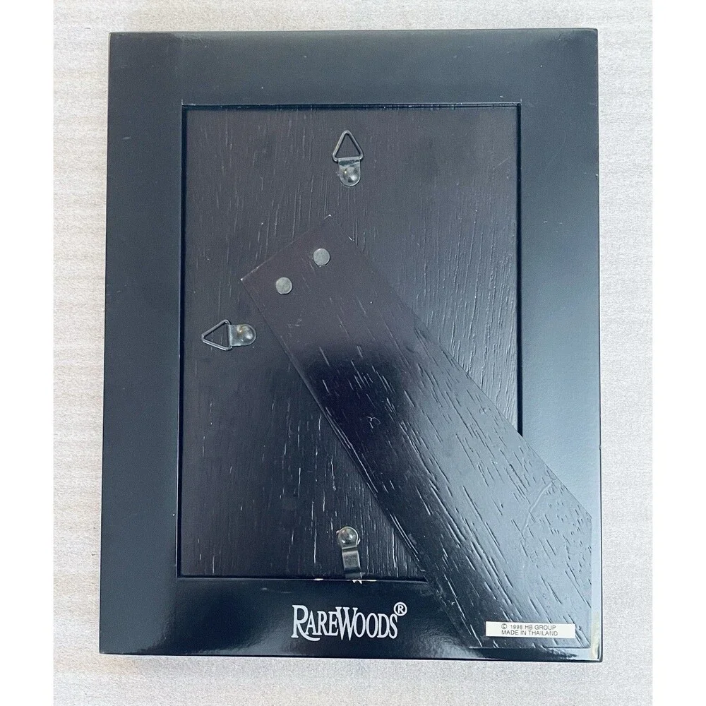 Vintage RareWoods Inlaid Wood Photo Frame Southwestern Thailand HB Group 1998